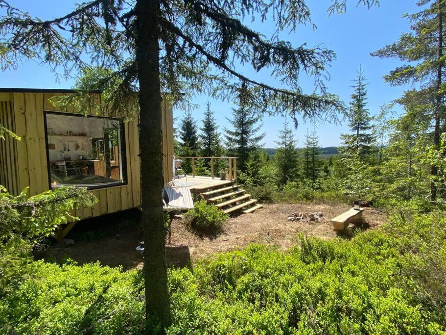 Forest Cabin With Stunning Mountain View & Sauna Torsby Eksteriør billede