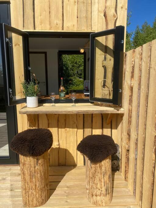 Forest Cabin With Stunning Mountain View & Sauna Torsby Eksteriør billede