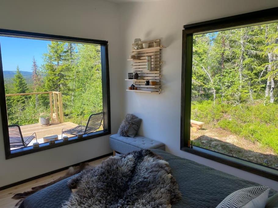 Forest Cabin With Stunning Mountain View & Sauna Torsby Eksteriør billede