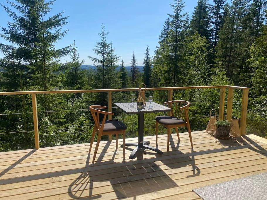 Forest Cabin With Stunning Mountain View & Sauna Torsby Eksteriør billede